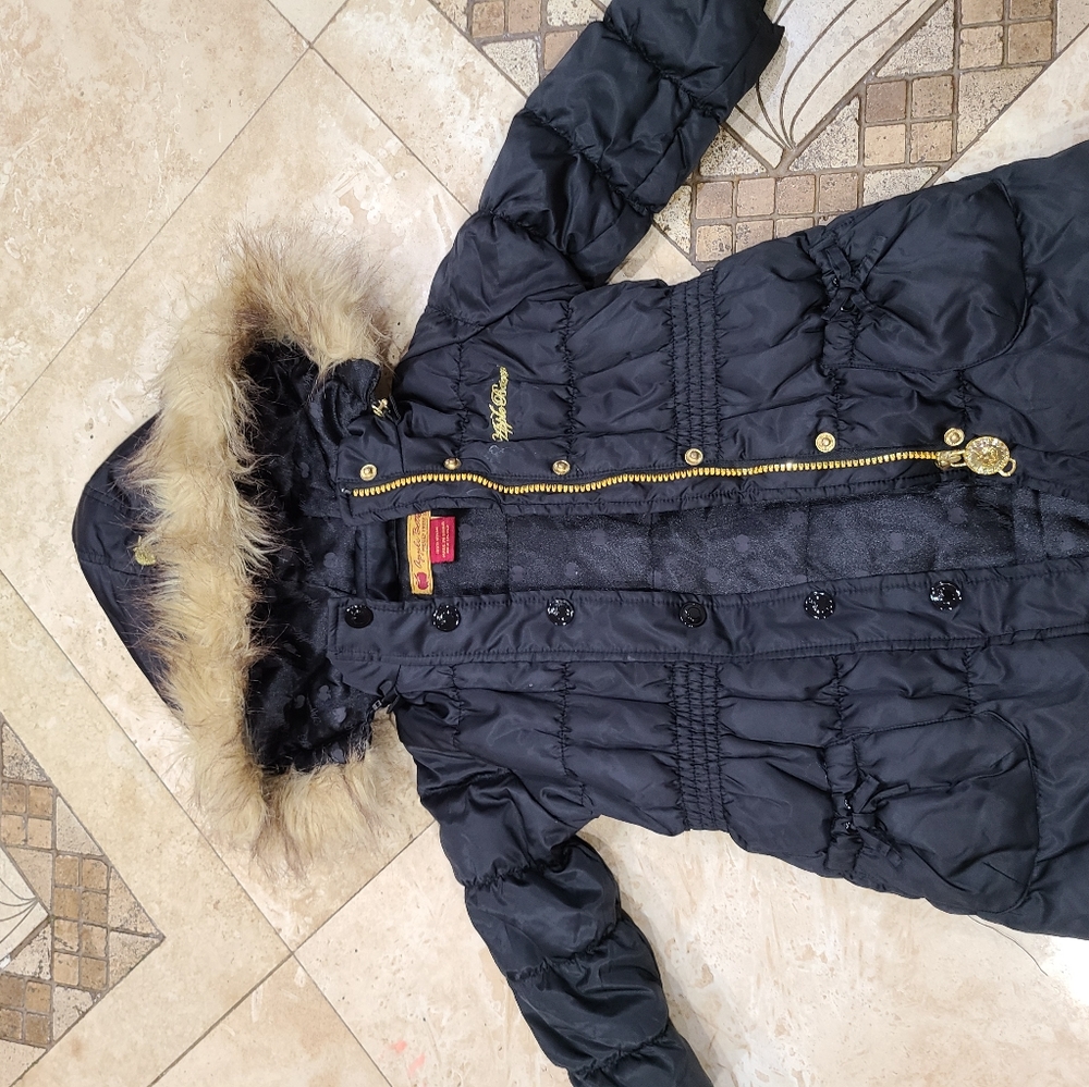Applebottoms puffer fur coat
